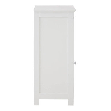 Orsina Portland Modern Storage Cabinet – 1 Shelf and Drawer Unit