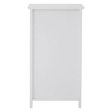 Orsina Portland Modern Storage Cabinet – 1 Shelf and Drawer Unit