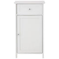 Orsina Portland Modern Storage Cabinet – 1 Shelf and Drawer Unit