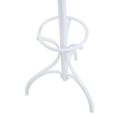 Orsina Kennedy Floor Standing Coat Stand | White Finish, 184cm