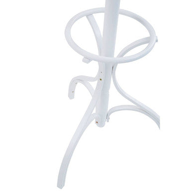 Orsina Kennedy Floor Standing Coat Stand | White Finish, 184cm