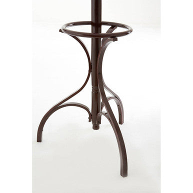 Orsina Kennedy Mahogany Wood Coat Stand | Traditional Hallway Rack