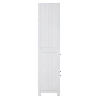Orsina Portland Tall Cabinet – Slim White Bathroom Storage Tower