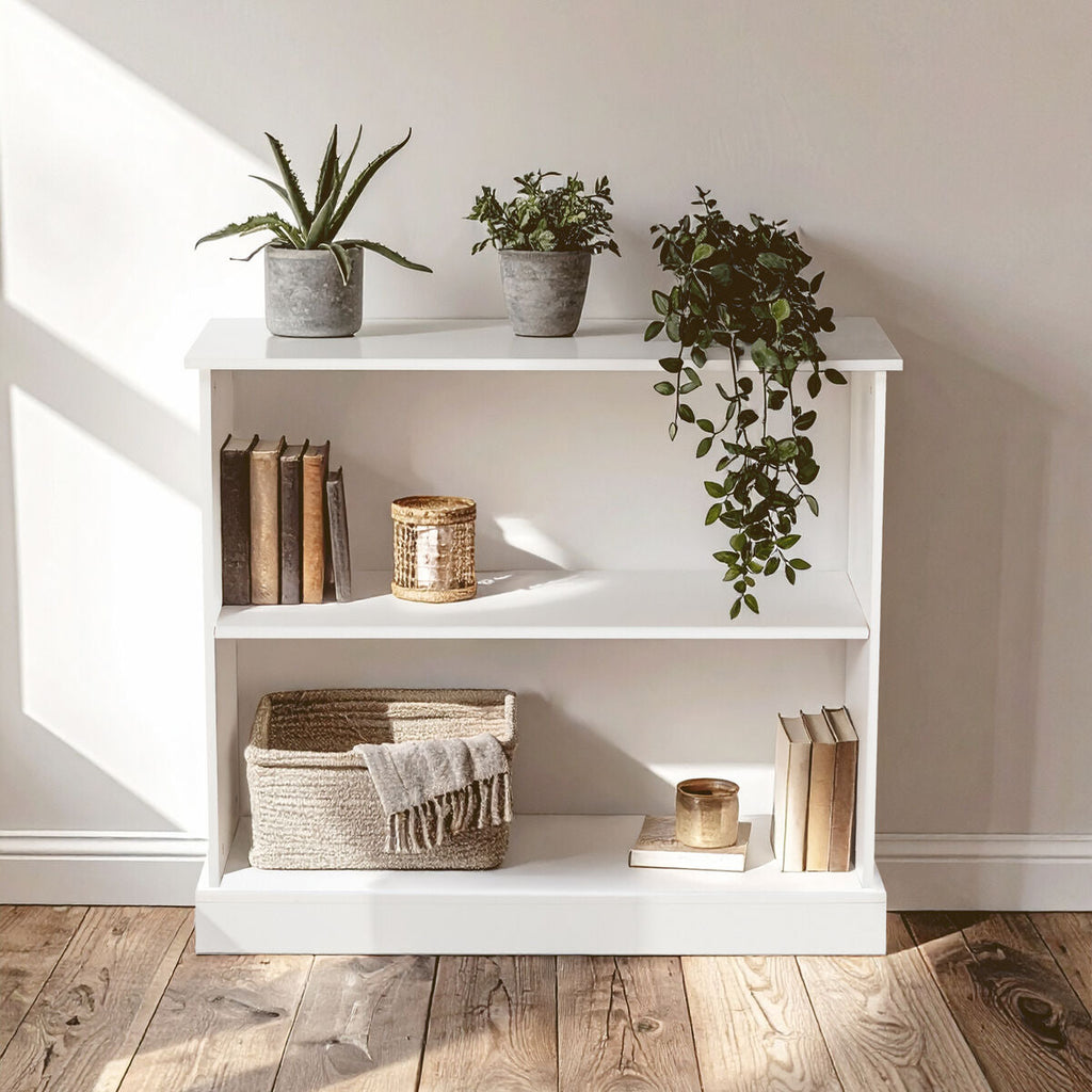 Orsina Portland White Storage Unit | Modern Hallway & Bathroom Cabinet