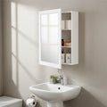 Orsina Port Mirrored Wall Cabinet | Modern Bathroom Storage with 2 Shelves