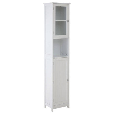 Orsina Portland Floor Standing Tall Cabinet | Slim Bathroom Storage