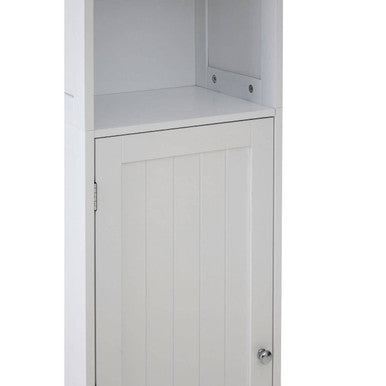 Orsina Portland Floor Standing Tall Cabinet | Slim Bathroom Storage