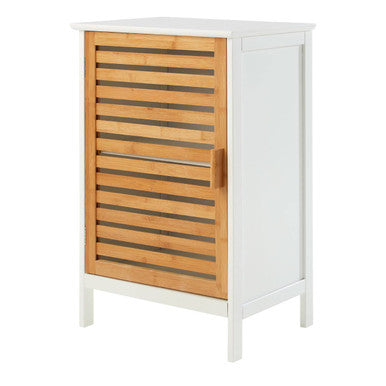 Orsina Verdon Bamboo Door Floor Standing Bathroom Storage Cabinet