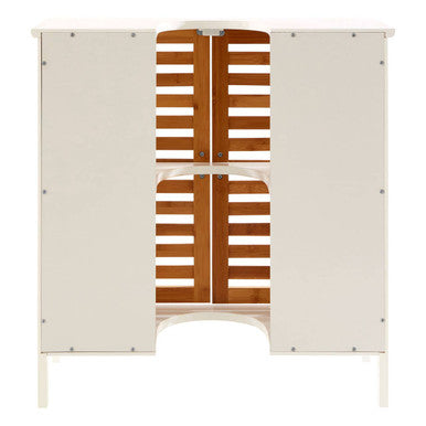 Orsina Verdon Under Sink Cabinet – Double Door Bathroom Storage