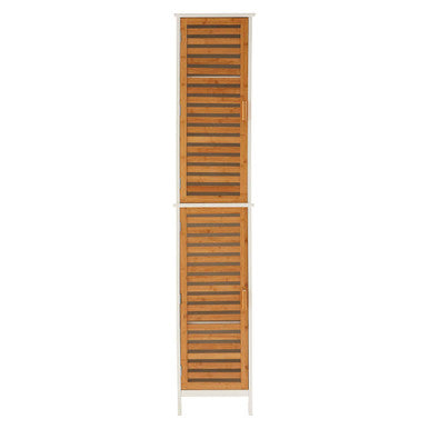 Orsina Verdon Tall Bathroom Cabinet – 4 Shelf Standing Linen Storage