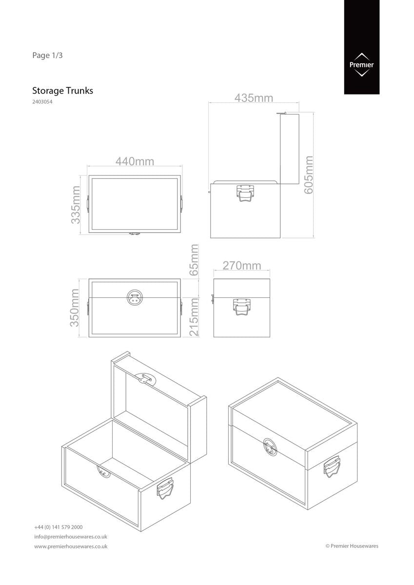 Orsina Dice Design Storage Trunks – Modern Decorative Home Organization
