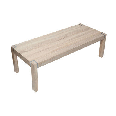 Orsina Loki Nesting Side Tables – Natural Wood Set of 2 for Living Room