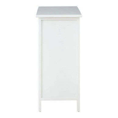 Orsina New England White 6-Drawer Chest – Coastal Bedroom Dresser