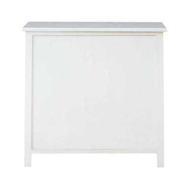 Orsina New England White 6-Drawer Chest – Coastal Bedroom Dresser