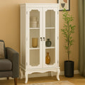 Orsina Marcella 2 Glass Door Cabinet – Modern Bathroom Display Storage