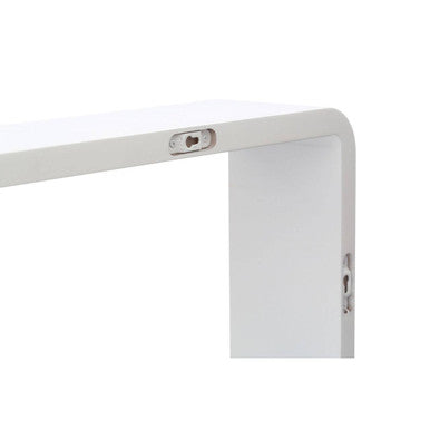 Orsina White Wall Cube Shelves – Set of 3 Floating Storage Cubes