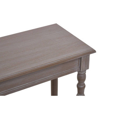 Orsina Heritage Slim Console Table – Natural Wood Hallway Furniture
