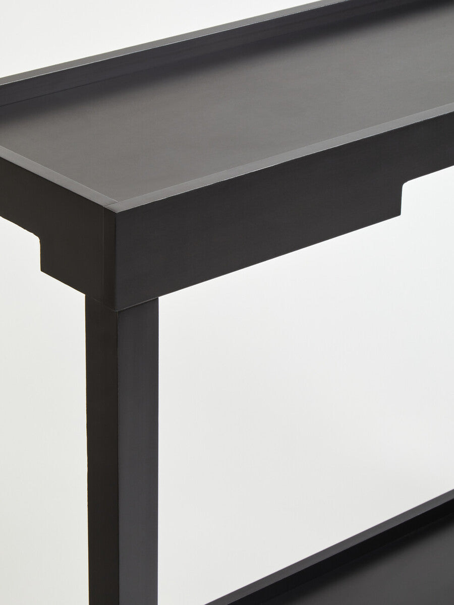Orsina Osaka Console Table – Narrow Oriental Style Modern Entryway Table