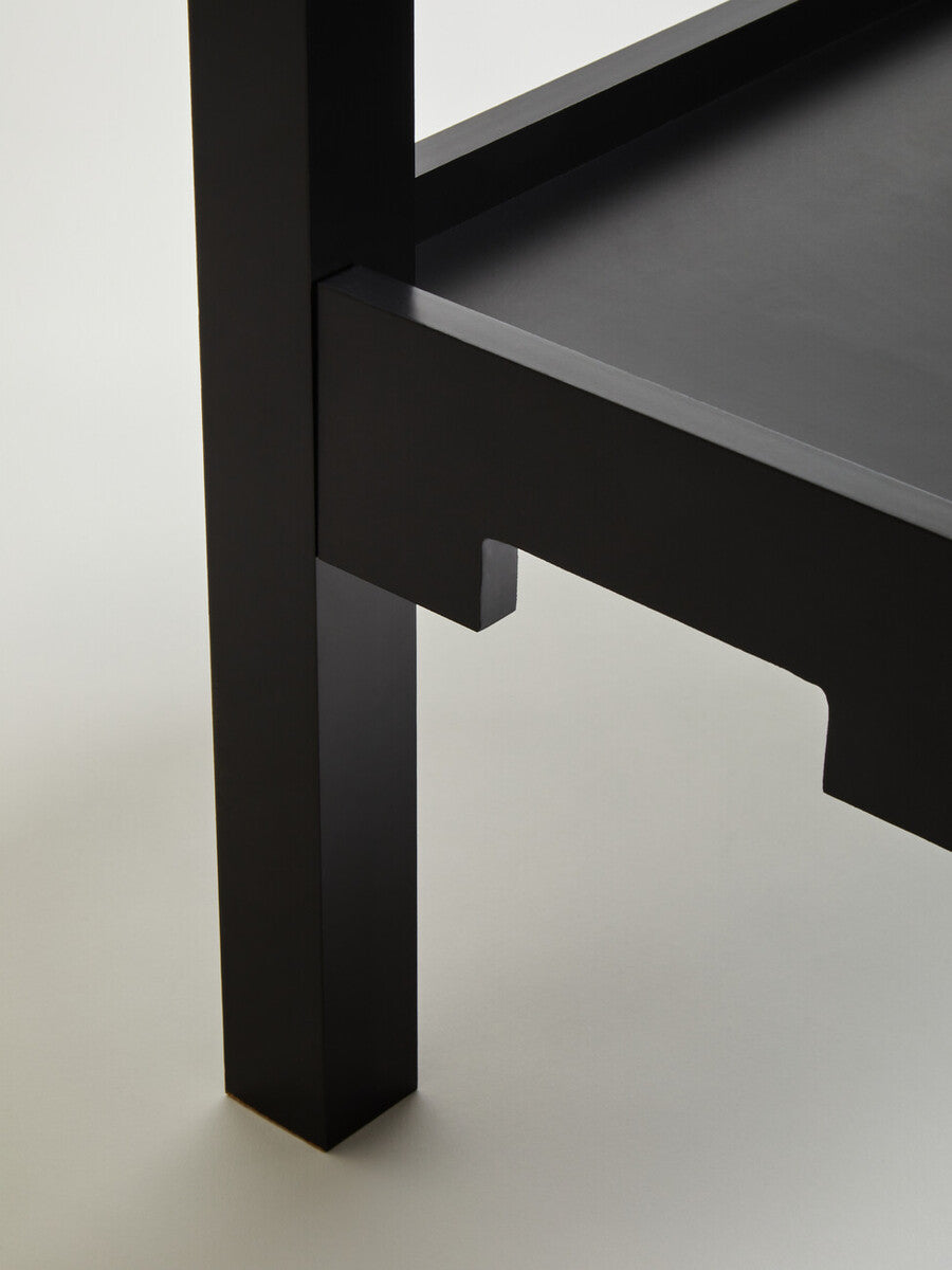 Orsina Osaka Console Table – Narrow Oriental Style Modern Entryway Table
