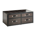 Orsina Faux Croc 4-Drawer Storage Trunk | Modern Home Organisation