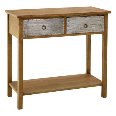 Orsina Shoreditch Console Table – Engineered Wood with 2 Drawers