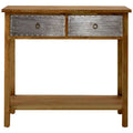 Orsina Shoreditch Console Table – Engineered Wood with 2 Drawers