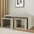 Orsina Madrid Nesting Coffee Table Set – Grey Engineered Wood
