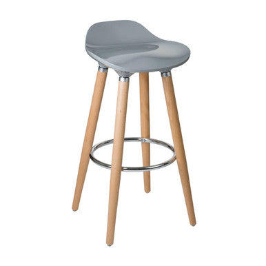 Orsina Stockholm Grey Bar Stool – Nordic Style Kitchen Counter Seating