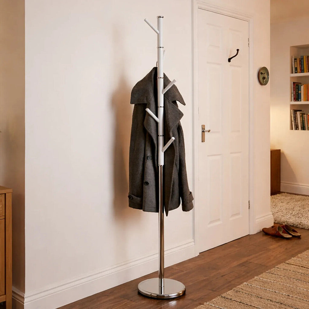 Orsina Jess Metal and Acrylic Coat Stand with 6 Rotating Hooks