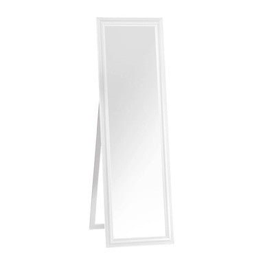 Orsina Urban White Floor Standing Mirror – Full Length Modern Mirror