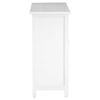 Orsina New England 6-Drawer Chest – White MDF Bedroom Storage