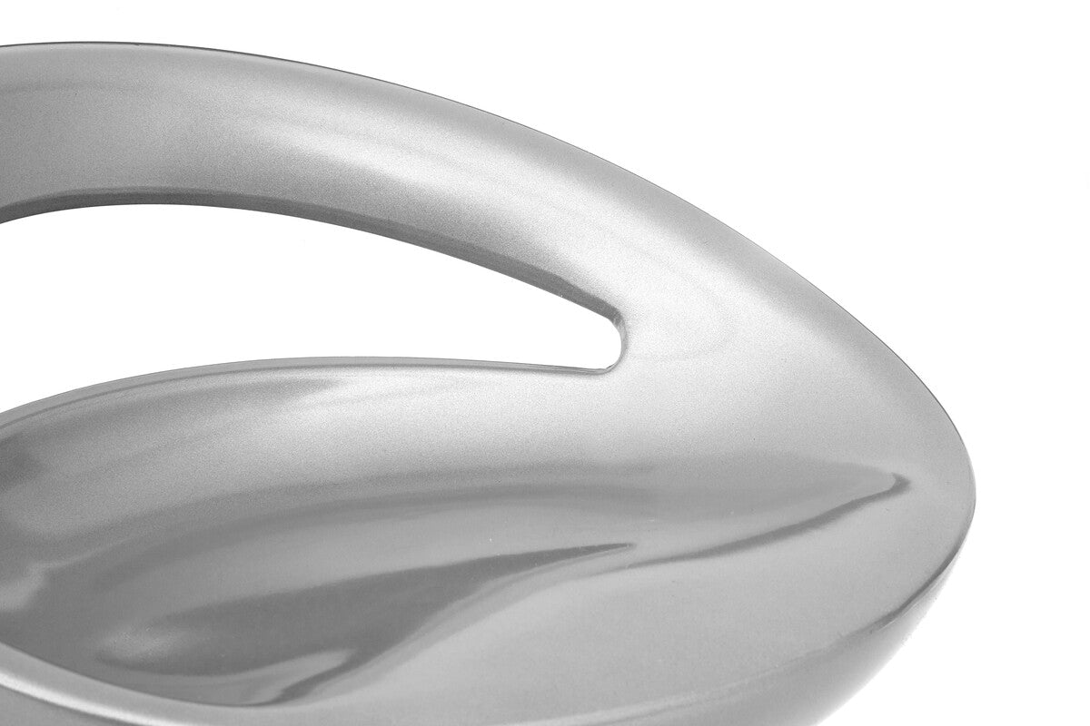 Orsina Seleno Silver ABS Bar Stool – Modern Kitchen Breakfast Seating