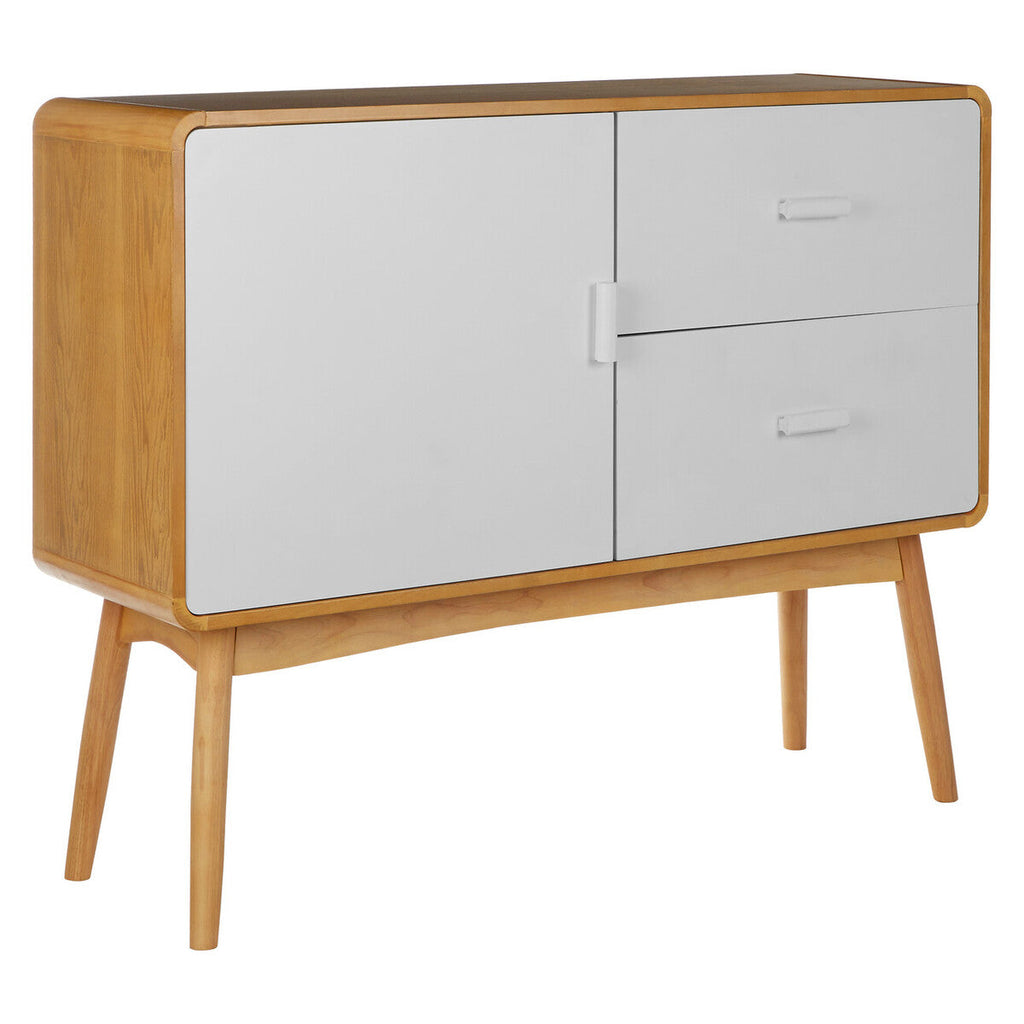 Orsina Malmo Scandinavian Sideboard – White 1 Door 2 Drawer Credenza