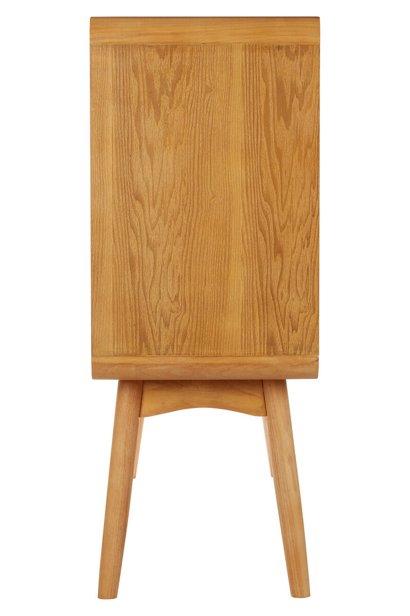 Orsina Malmo Scandinavian Sideboard – White 1 Door 2 Drawer Credenza