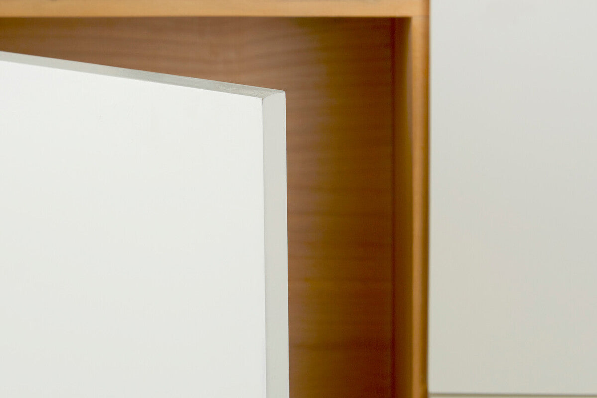 Orsina Malmo Scandinavian Sideboard – White 1 Door 2 Drawer Credenza