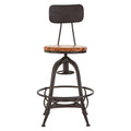 Orsina New Foundry Adjustable Bar Chair – Fir Wood and Metal
