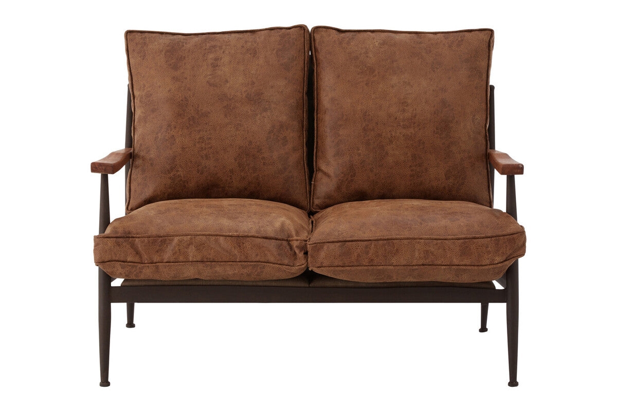 Orsina New Foundry 2-Seater Sofa – Industrial Style Compact Lounge