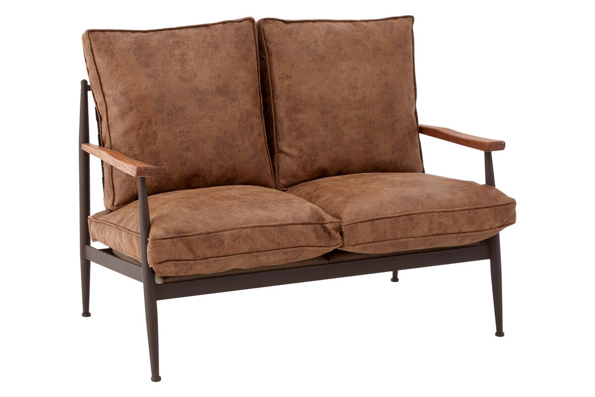 Orsina New Foundry 2-Seater Sofa – Industrial Style Compact Lounge