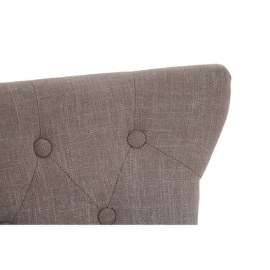 Orsina Regents Park Mink Linen Dining Chair – Modern Upholstered Seat
