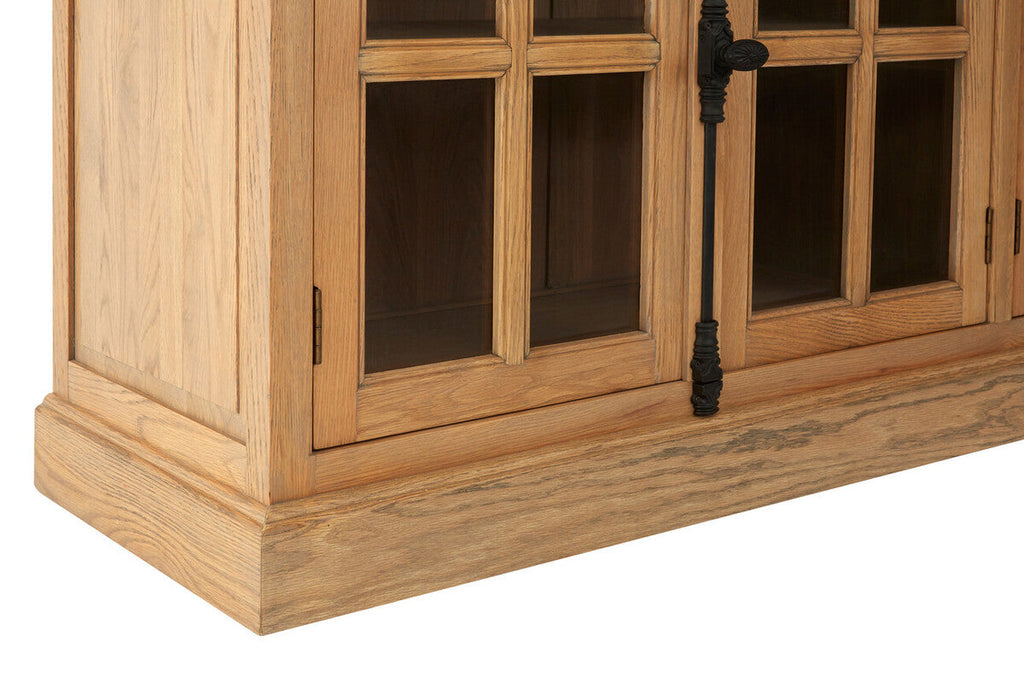 Orsina Lyon Oak Wood Sideboard | Washed Grey Modern Storage
