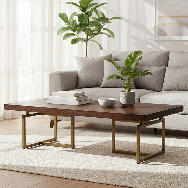 Orsina Brando Acacia Wood Effect Coffee Table – Modern Living Room