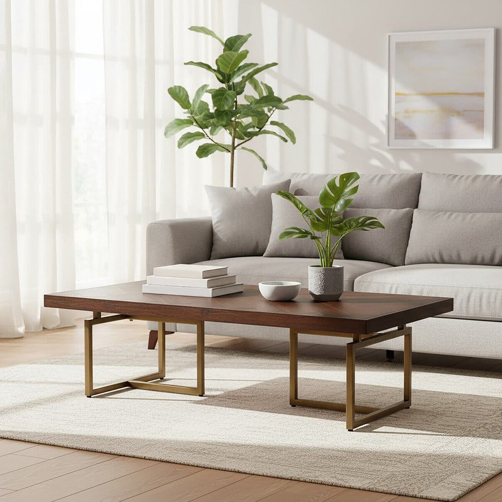 Orsina Brando Acacia Wood Effect Coffee Table – Modern Living Room