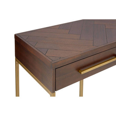 Orsina Brando Acacia Wood Effect Console Table with Storage Drawers