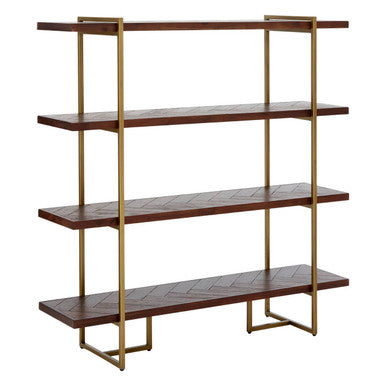 Orsina Brando Four Tier Shelving Unit – Modern Vertical Storage Shelf