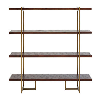 Orsina Brando Four Tier Shelving Unit – Modern Vertical Storage Shelf