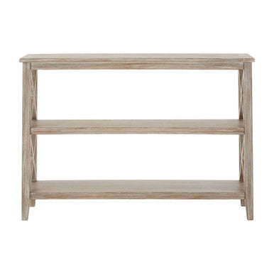 Orsina Heritage Natural 3-Shelf Wooden Bookcase | Modern Home Storage