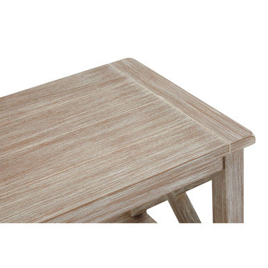 Orsina Heritage Natural 3-Shelf Wooden Bookcase | Modern Home Storage