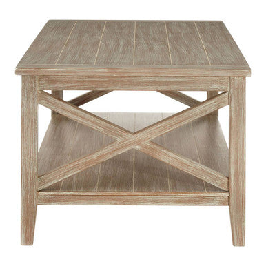 Orsina Heritage Natural Pine Wood Coffee Table – Modern Minimalist Design