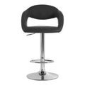 Orsina Taylor Grey Faux Leather Bar Chair – Modern Kitchen Stool