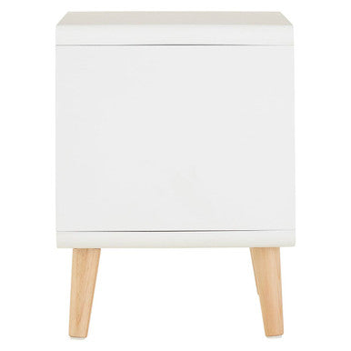 Orsina Milo 1 Door Cabinet – Two-Tone Modern Storage Sideboard